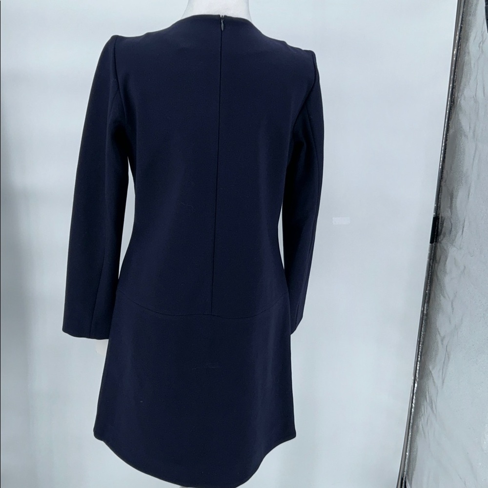 Classic Six Midnight Blue Dress TWIGGY SHIFT DRESS IN NAVY Size 6 - Picture 6 of 12